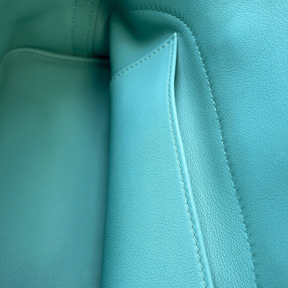 Hermes Hermès Bolide Secret Blue Atoll Handbag/Swift with X Stamp - Picture 11 of 16